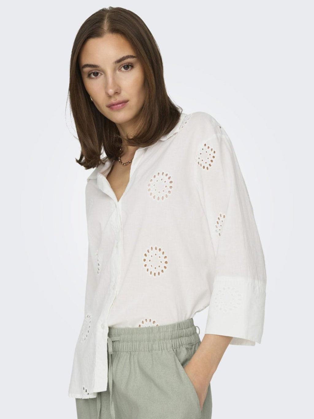 JDYTALLIE 3/4 LONG SHIRT