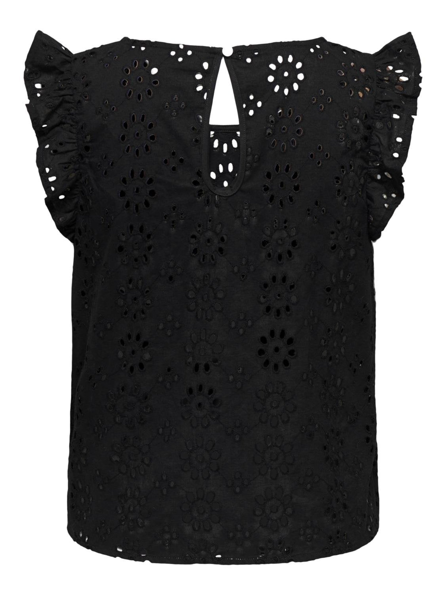 JDYVOLA S/L EMBROIDERY TOP