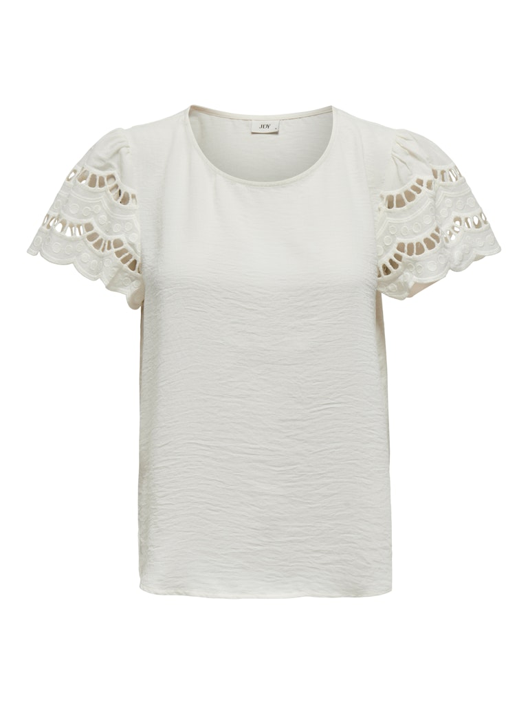 JDYHANNAH LIFE S/S LACE TOP