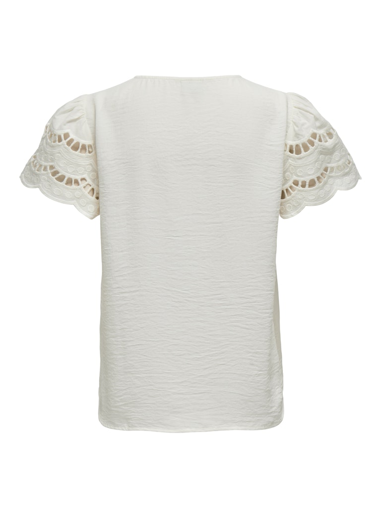 JDYHANNAH LIFE S/S LACE TOP