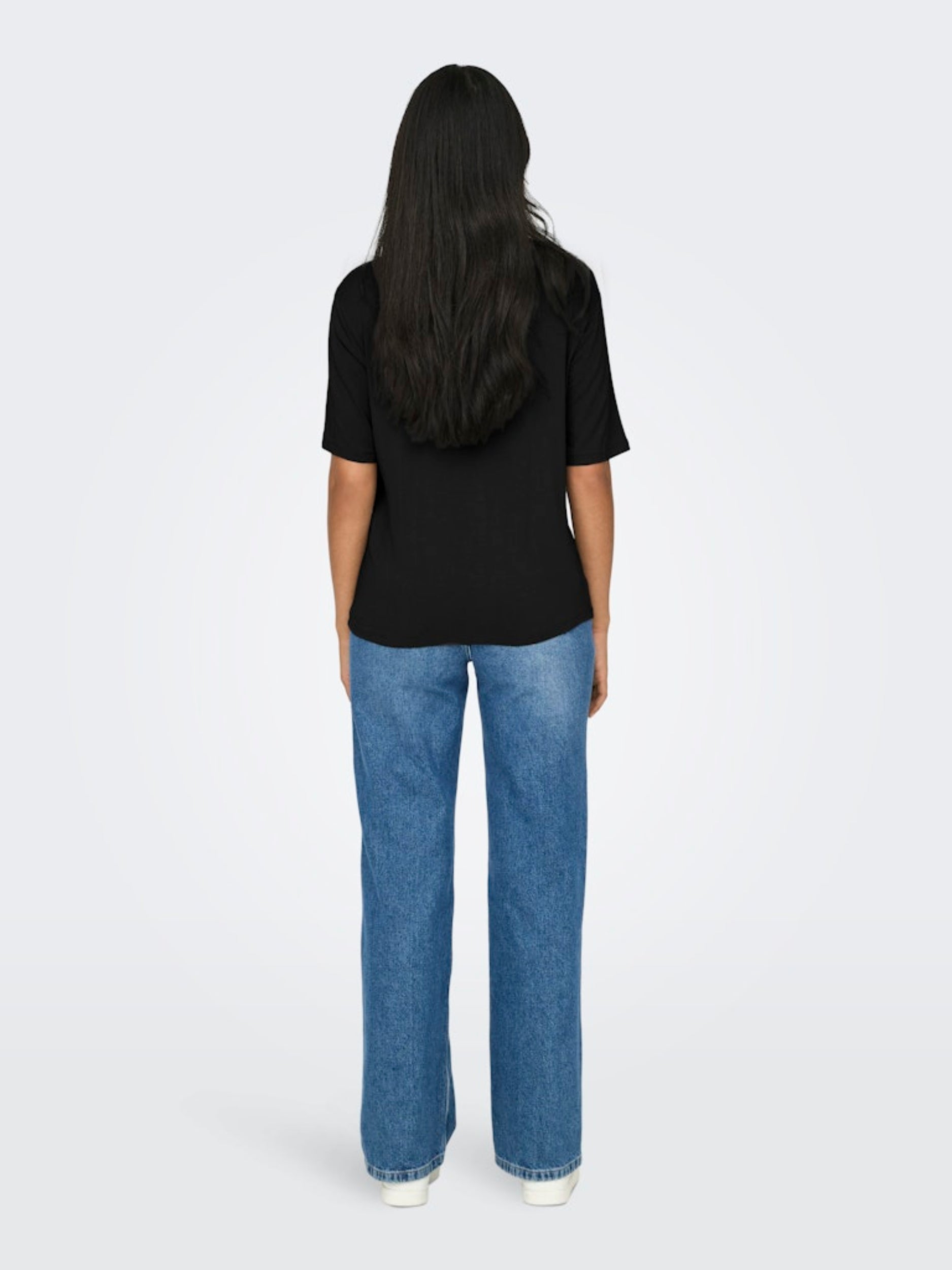JDYMILA S/S O-NECK TOP