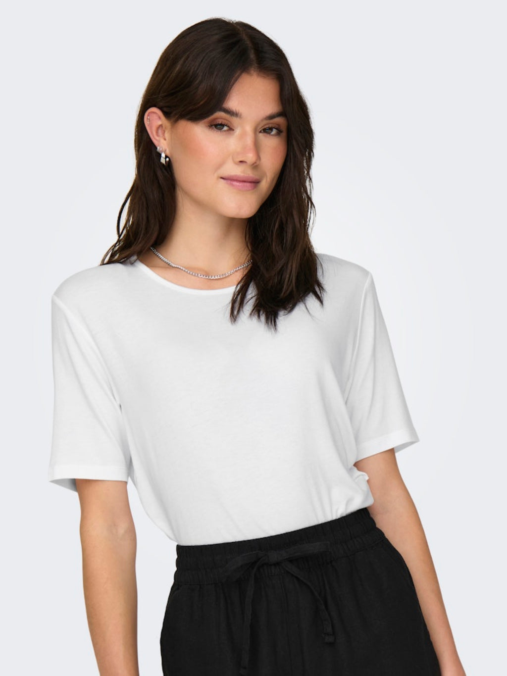 JDYMILA S/S O-NECK TOP