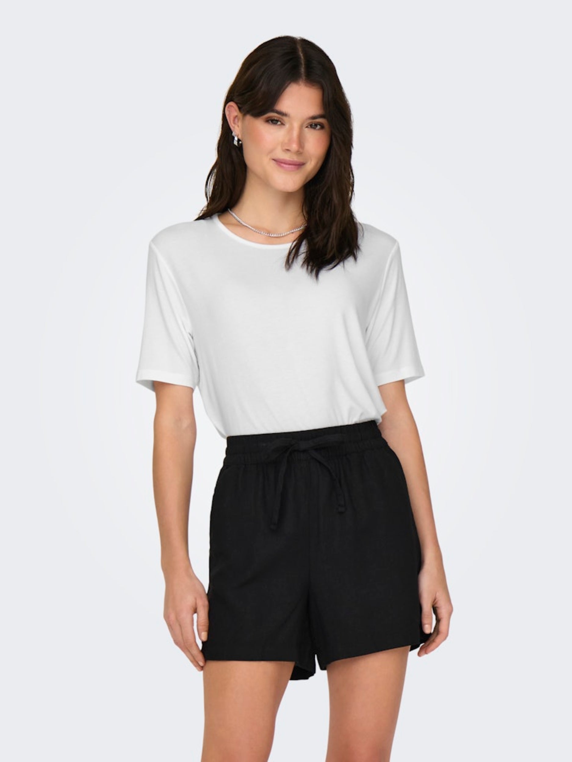 JDYMILA S/S O-NECK TOP