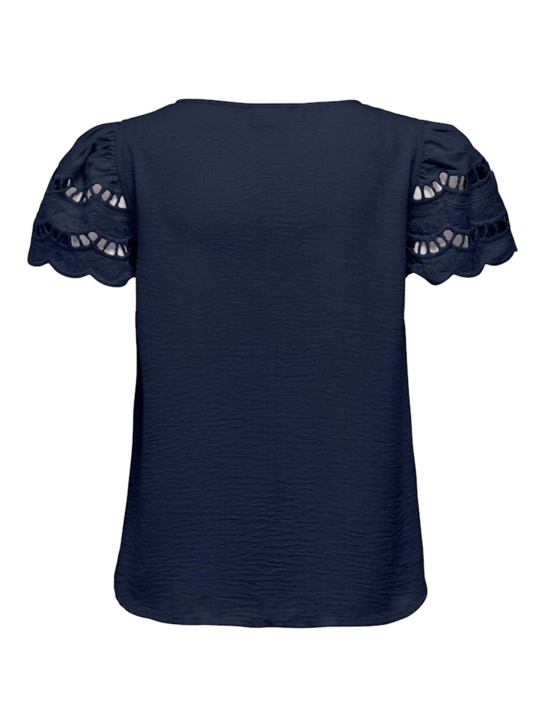 JDYHANNAH LIFE S/S LACE TOP