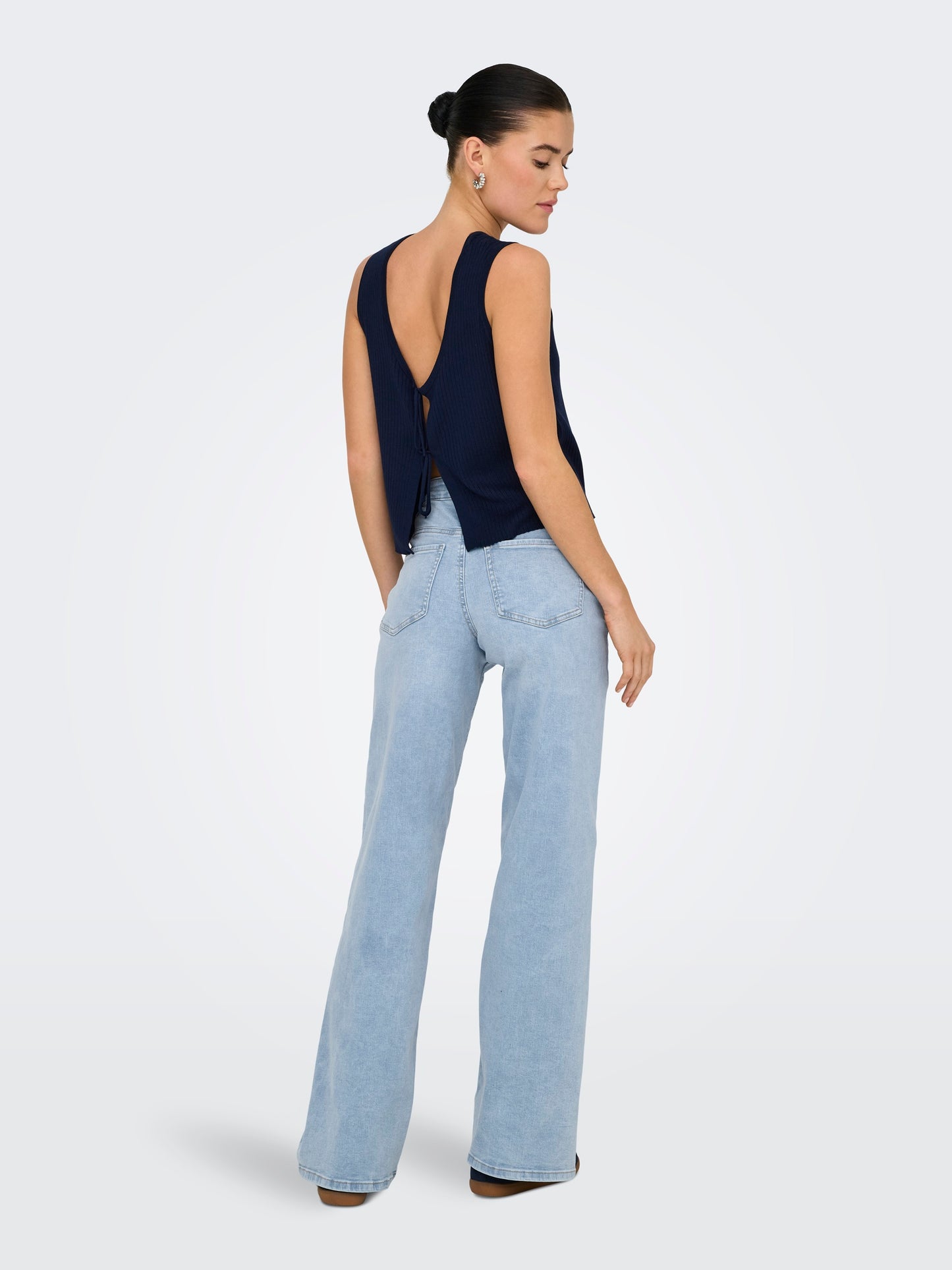 JDYFELINA-FINA HW WIDE JEANS8
