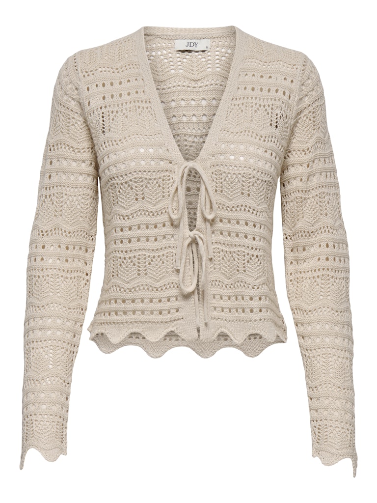 JDYSUN LAY L/S V-NECK TIE CARDIGAN