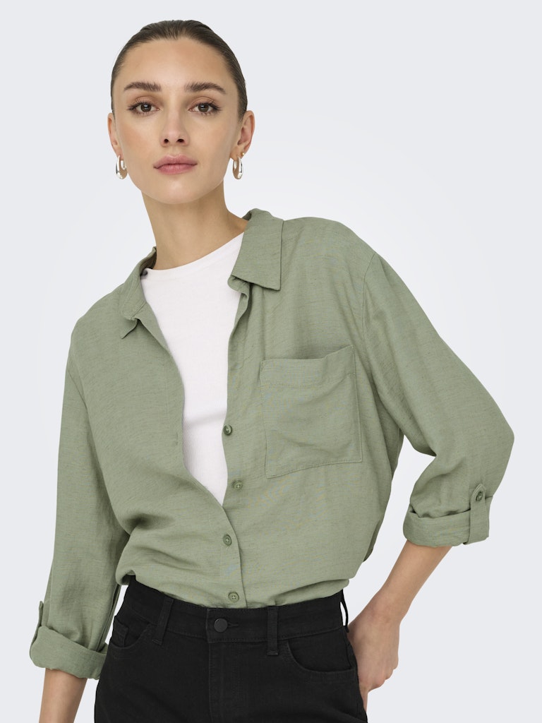 JDYCAYA LINEN LOOSE L/S SHIRT