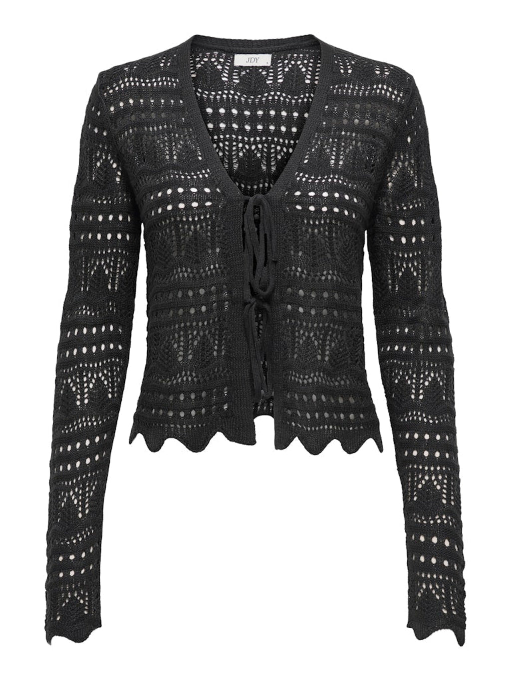 JDYSUN LAY L/S V-NECK TIE CARDIGAN