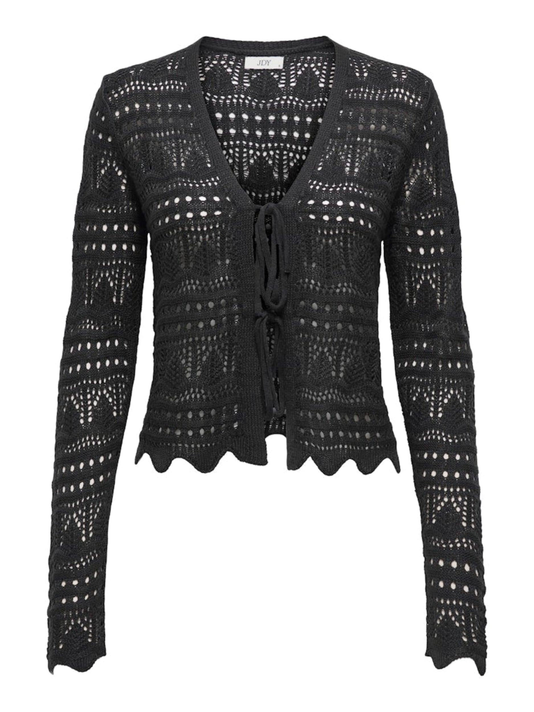 JDYSUN LAY L/S V-NECK TIE CARDIGAN