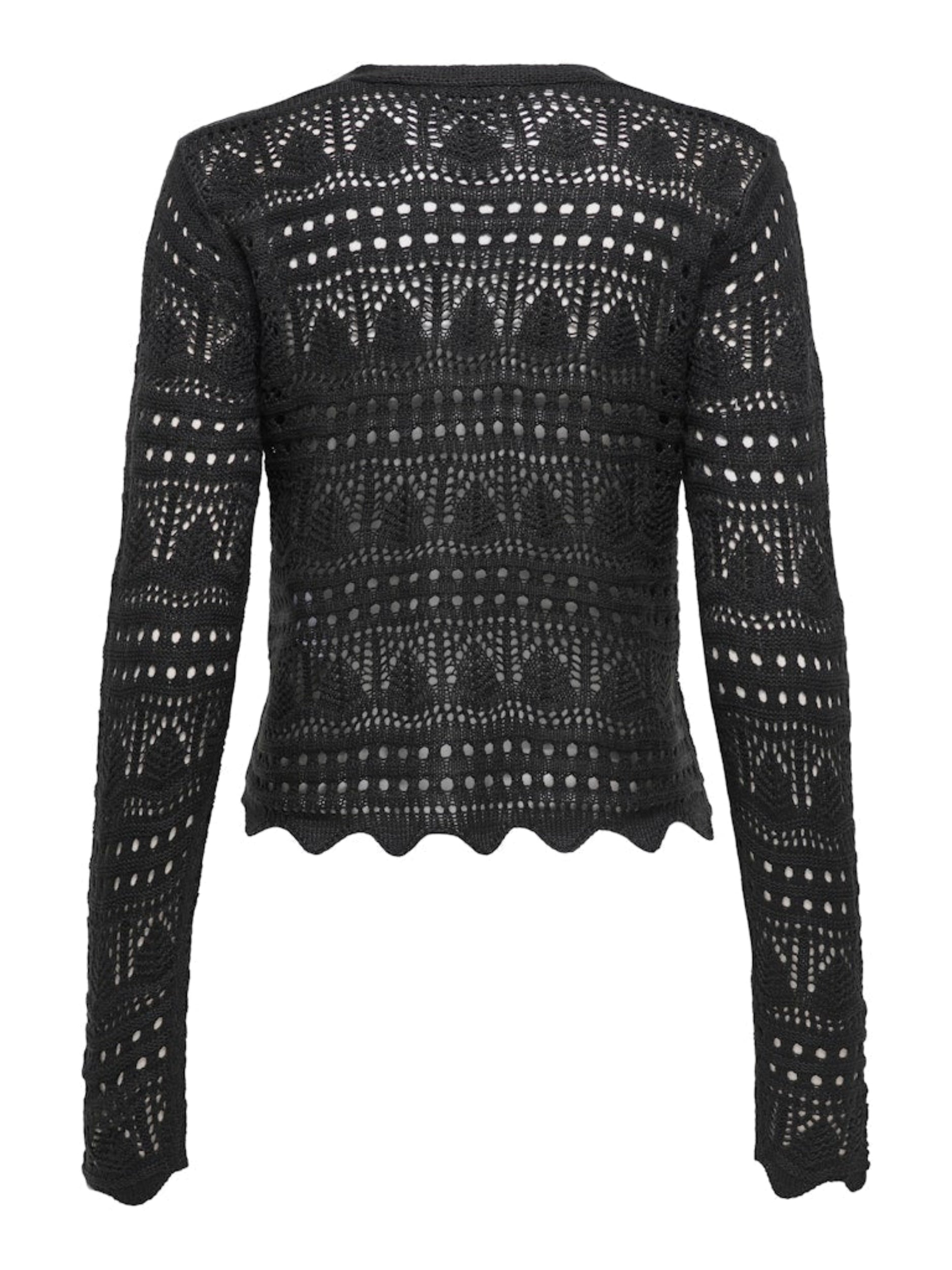 JDYSUN LAY L/S V-NECK TIE CARDIGAN