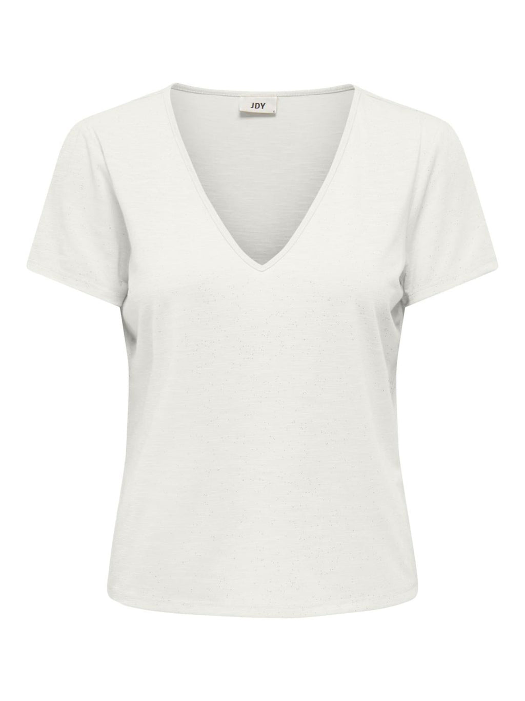 JDYDORA DODO S/S V-NECK GLITTER TOP