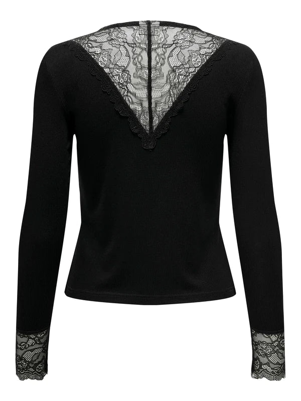 JDYRoxy L/S lace top