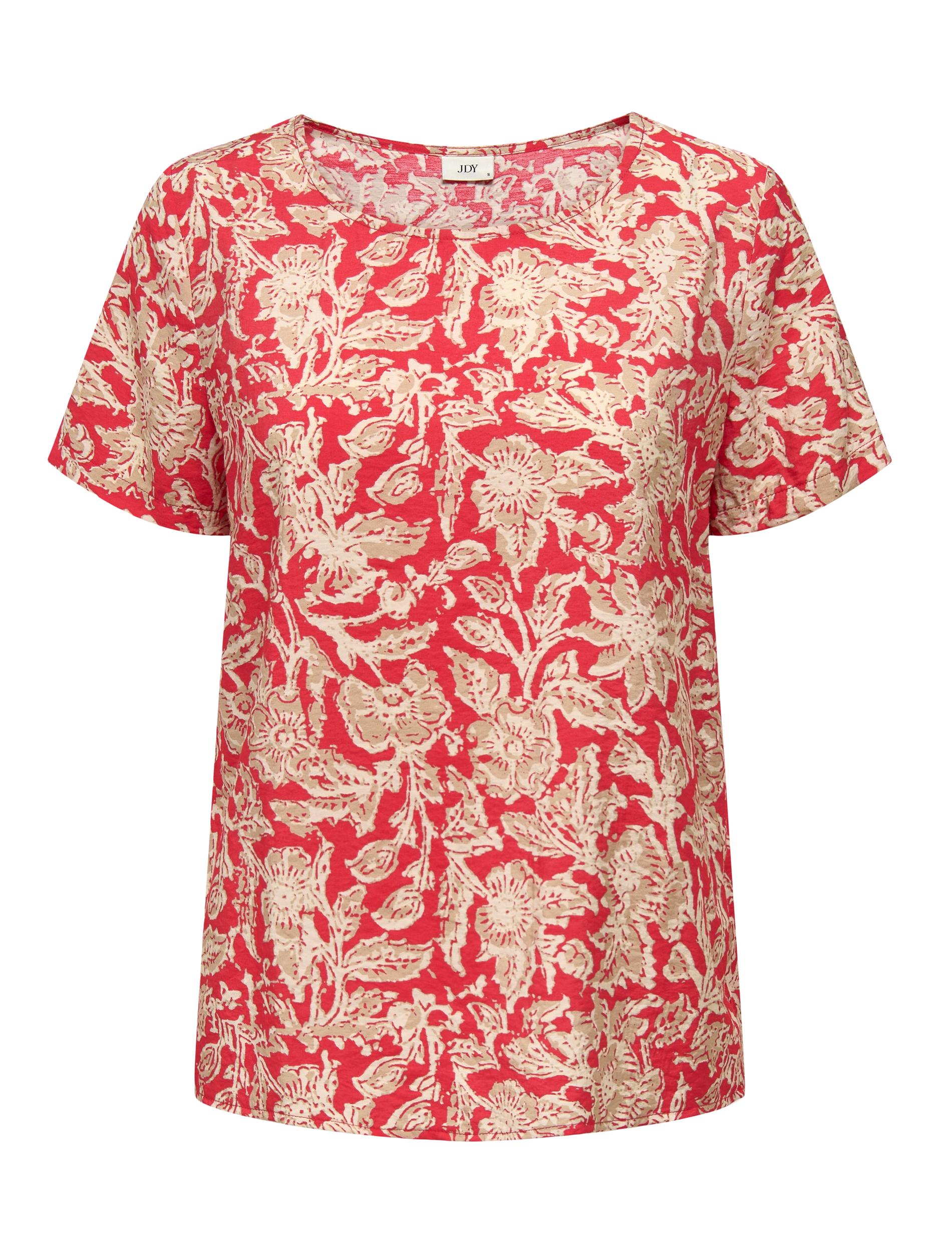 JDYCAMILLE S/S O-NECK TOP