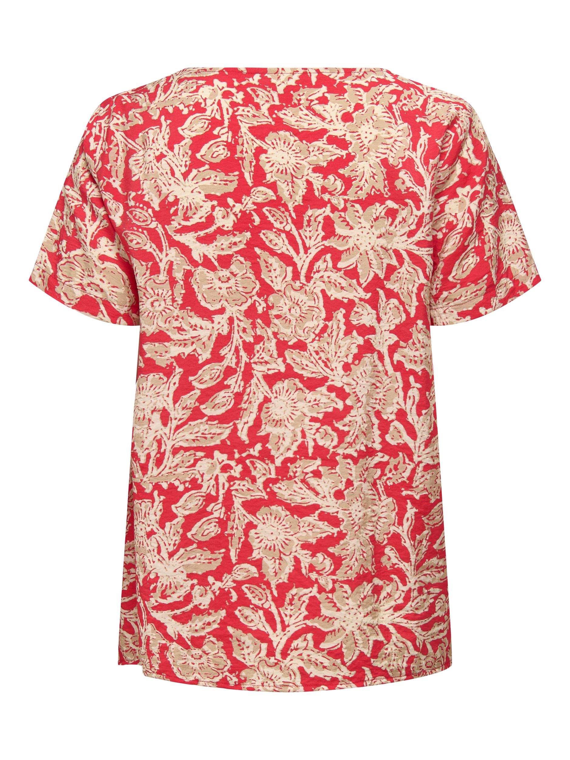 JDYCAMILLE S/S O-NECK TOP