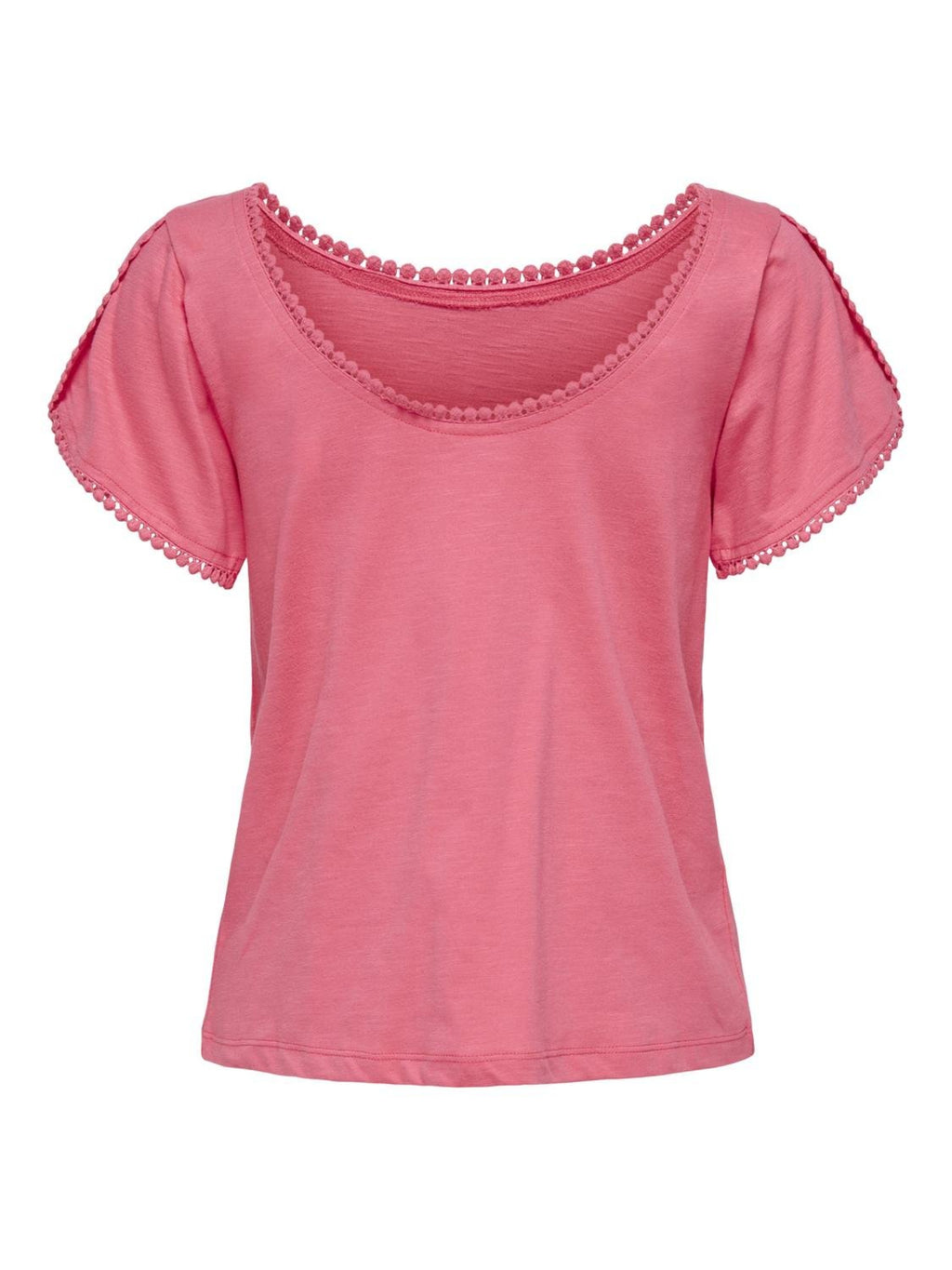 JDYSALVA LIFE S/S O-NECK TOP