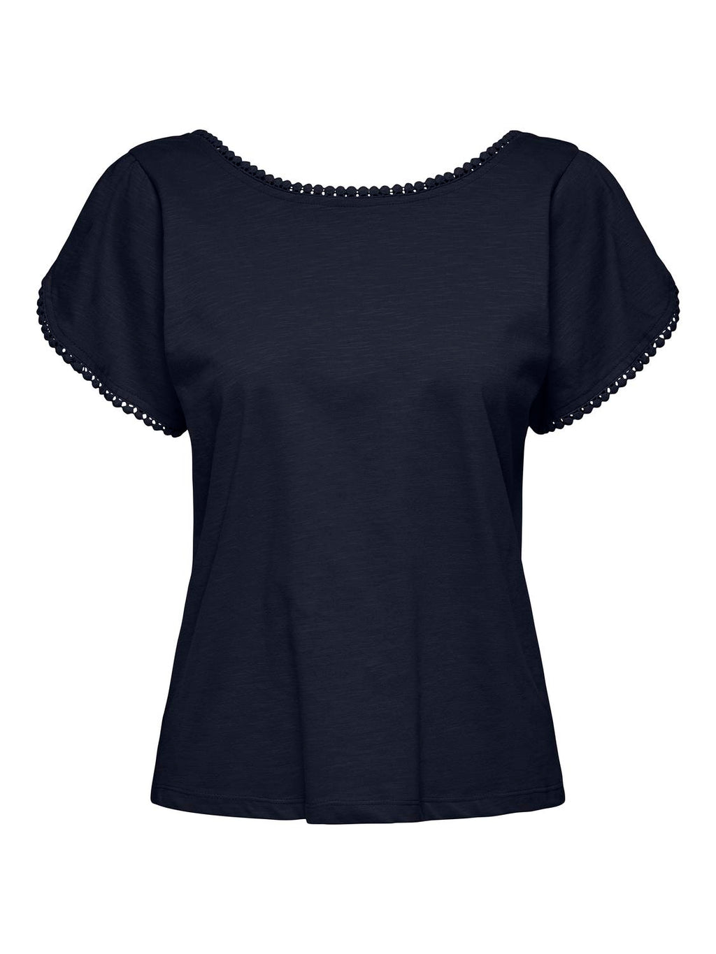 JDYSALVA LIFE S/S O-NECK TOP