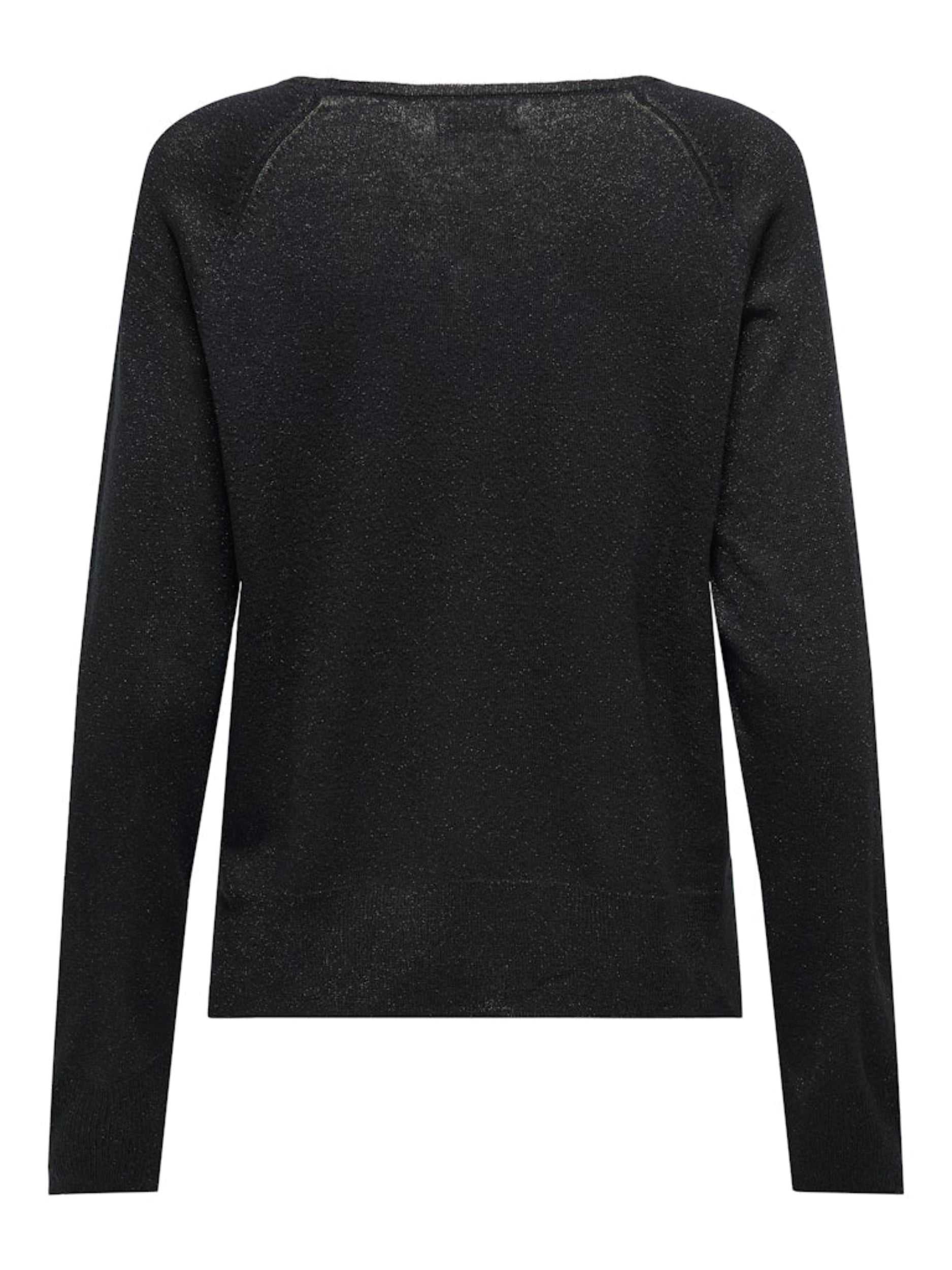 JDYKAYA LUREX L/S ON RAGLAN SLIT PUL