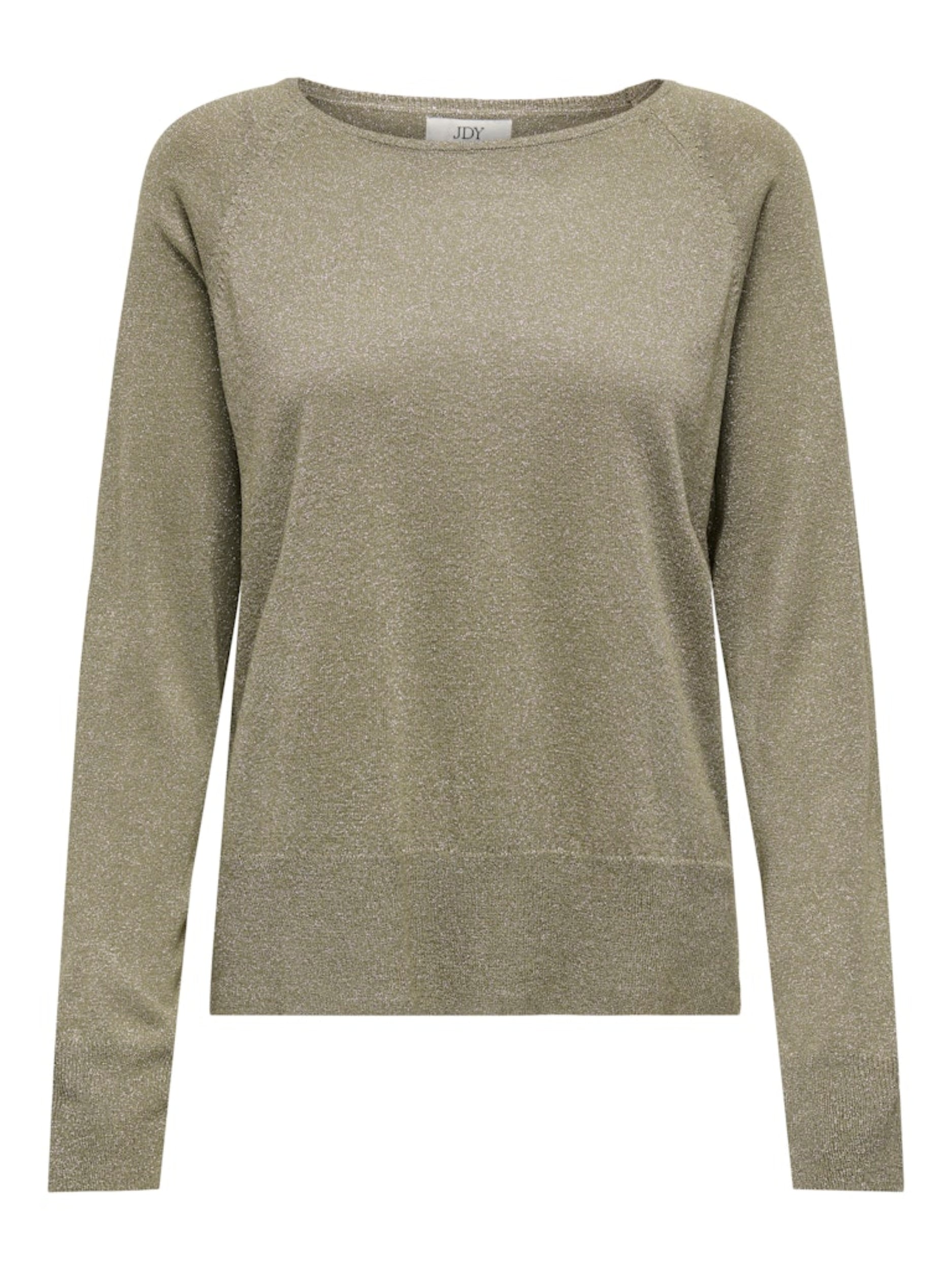 JDYKAYA LUREX L/S ON RAGLAN SLIT PUL
