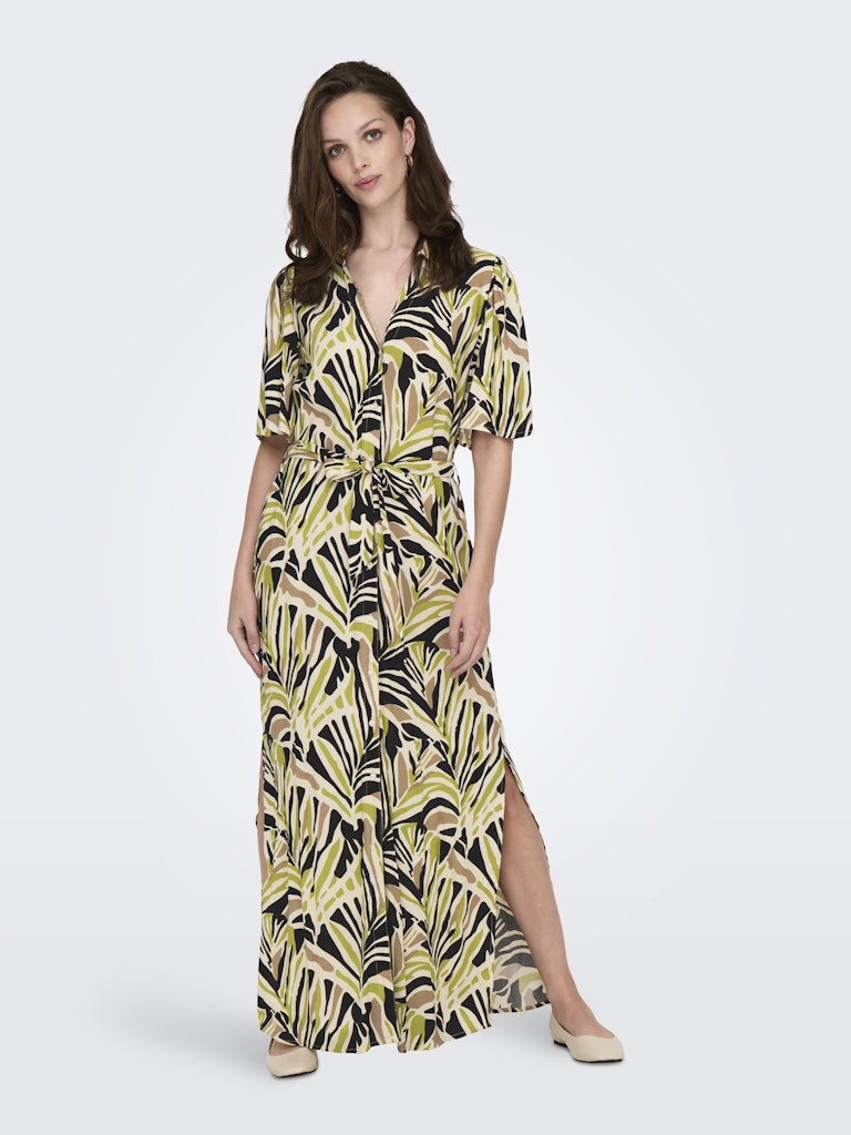 JDYNILE LIFE 2/4 MAXI SHIRT DRESS