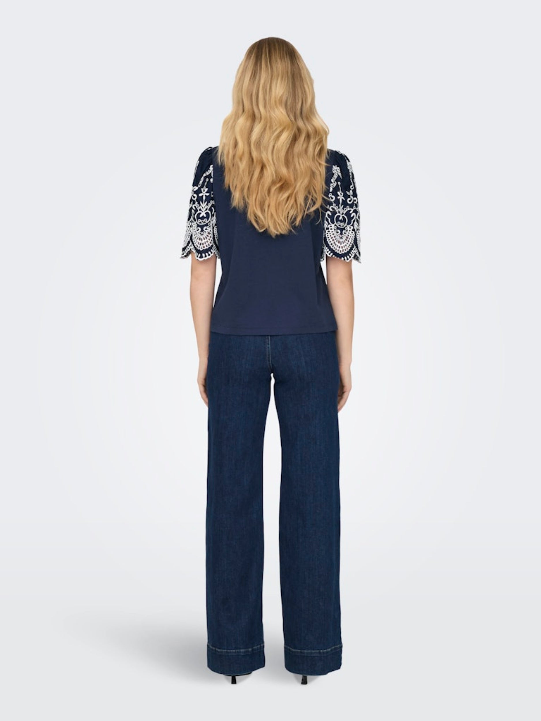 JDYOMA BRODERIE ANGLAISE TOP