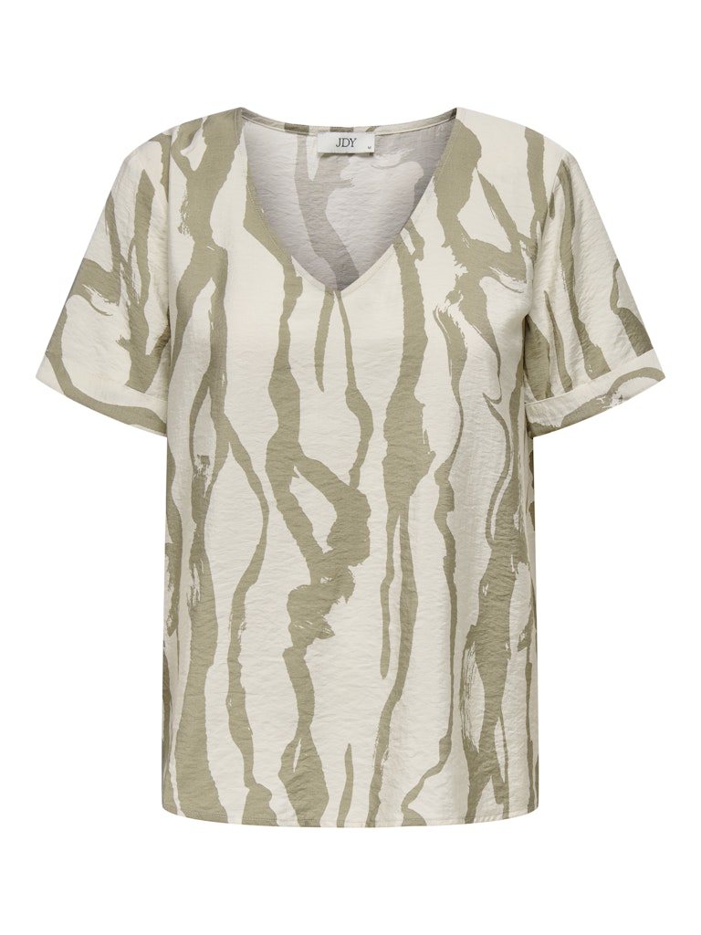 JDYCAMILLE S/S V-NECK TOP