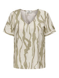 JDYCAMILLE S/S V-NECK TOP