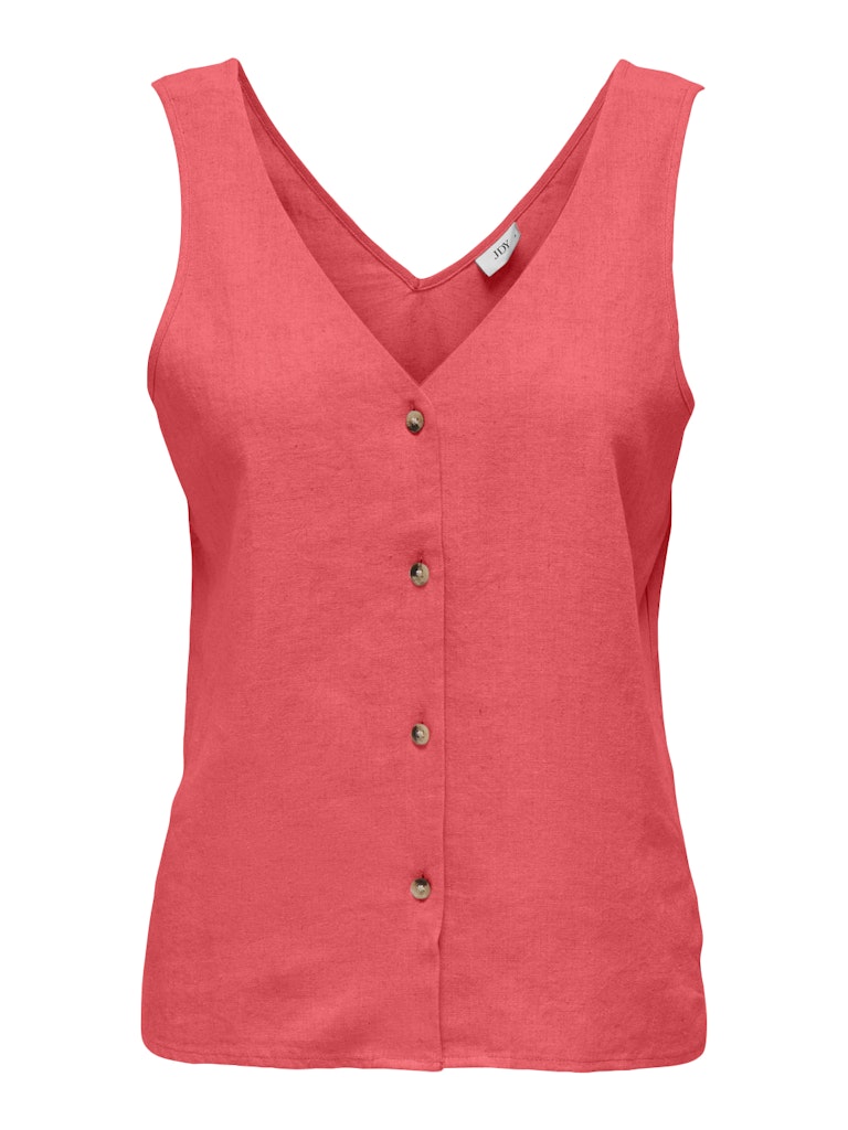 JDYSAY S/L LINEN V-NECK TOP