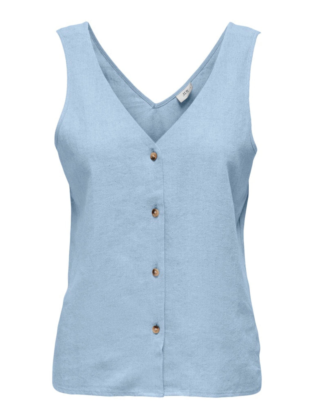 JDYSAY S/L LINEN V-NECK TOP