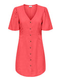 JDYSAY S/S LINEN SHIRT DRESS