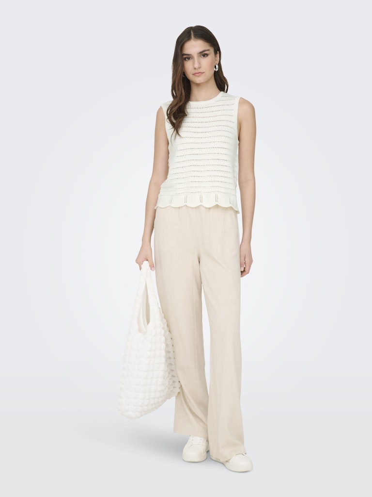 JDYTANJA S/L O-NECK TOP