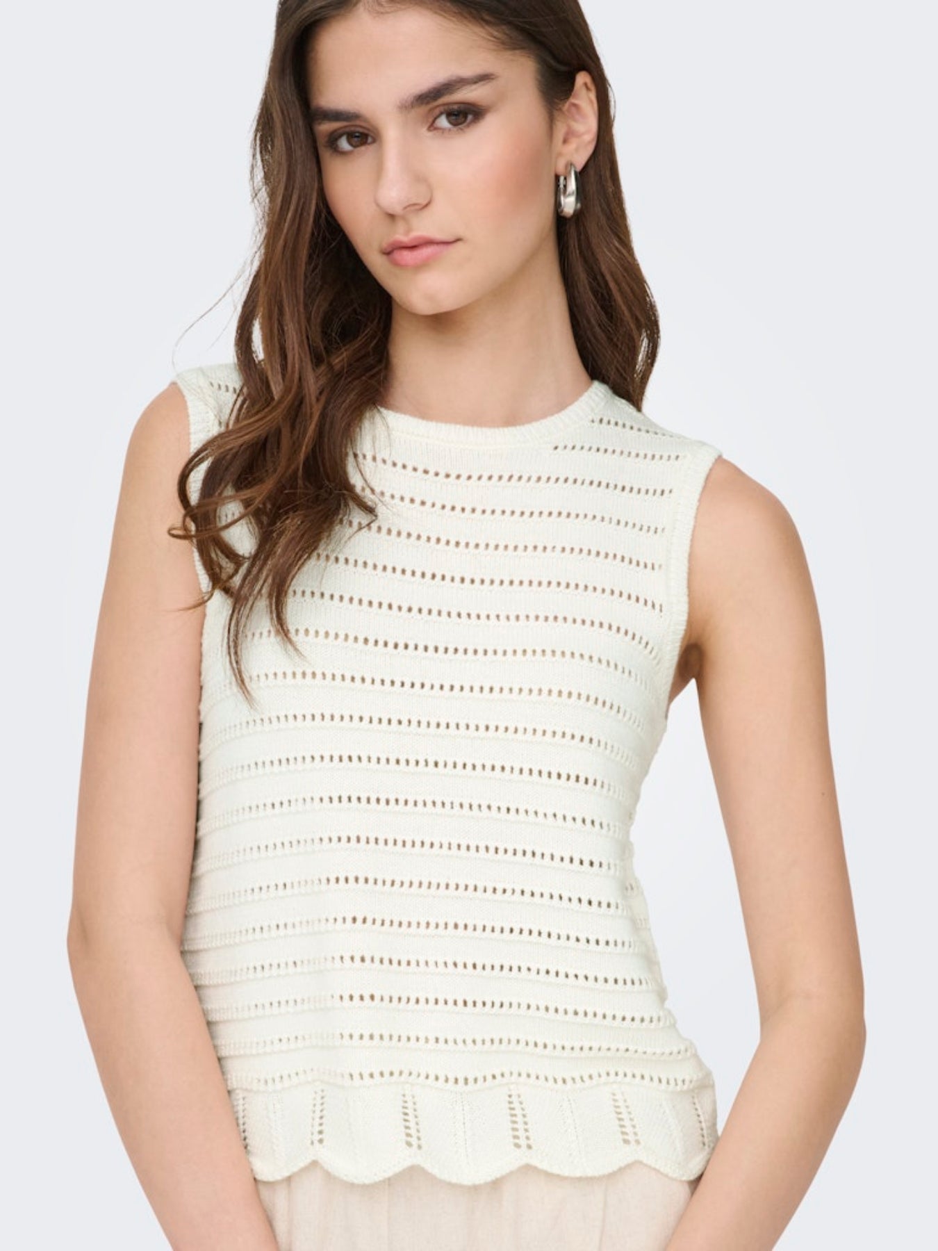 JDYTANJA S/L O-NECK TOP