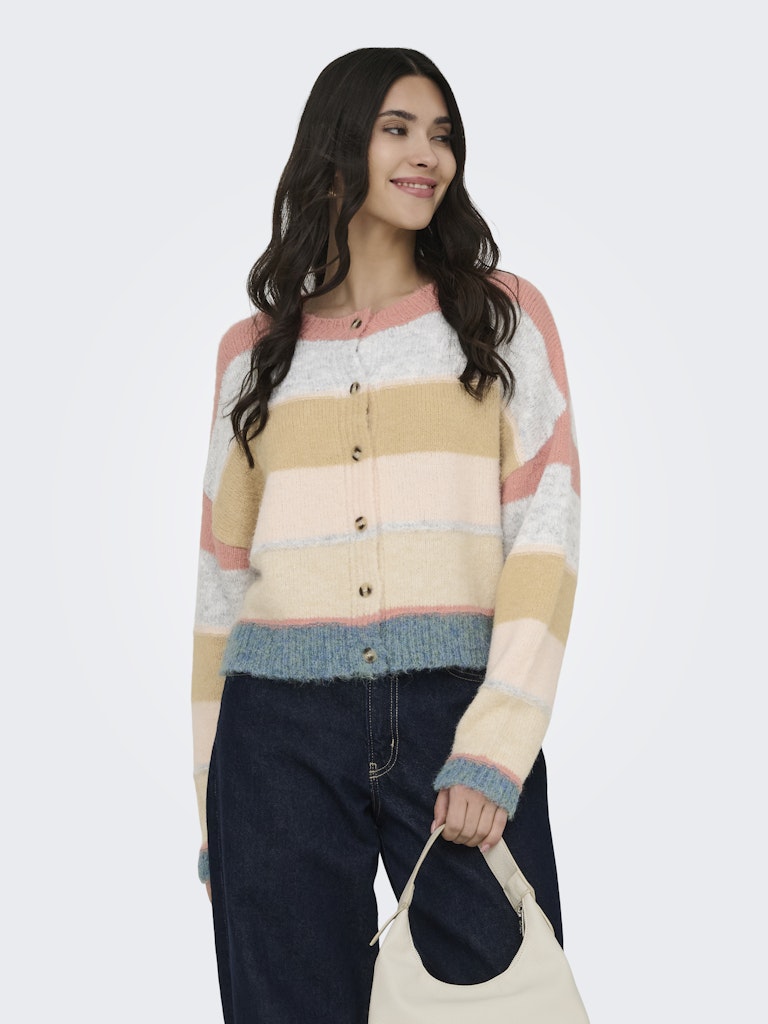 JDYCASSIDY LIFE L/S O-NECK CARDIGAN