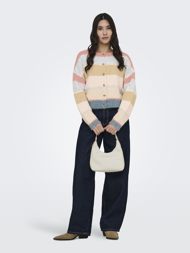 JDYCASSIDY LIFE L/S O-NECK CARDIGAN