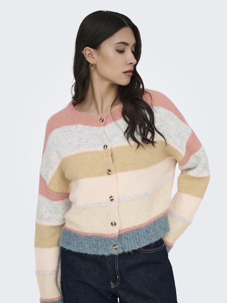 JDYCASSIDY LIFE L/S O-NECK CARDIGAN