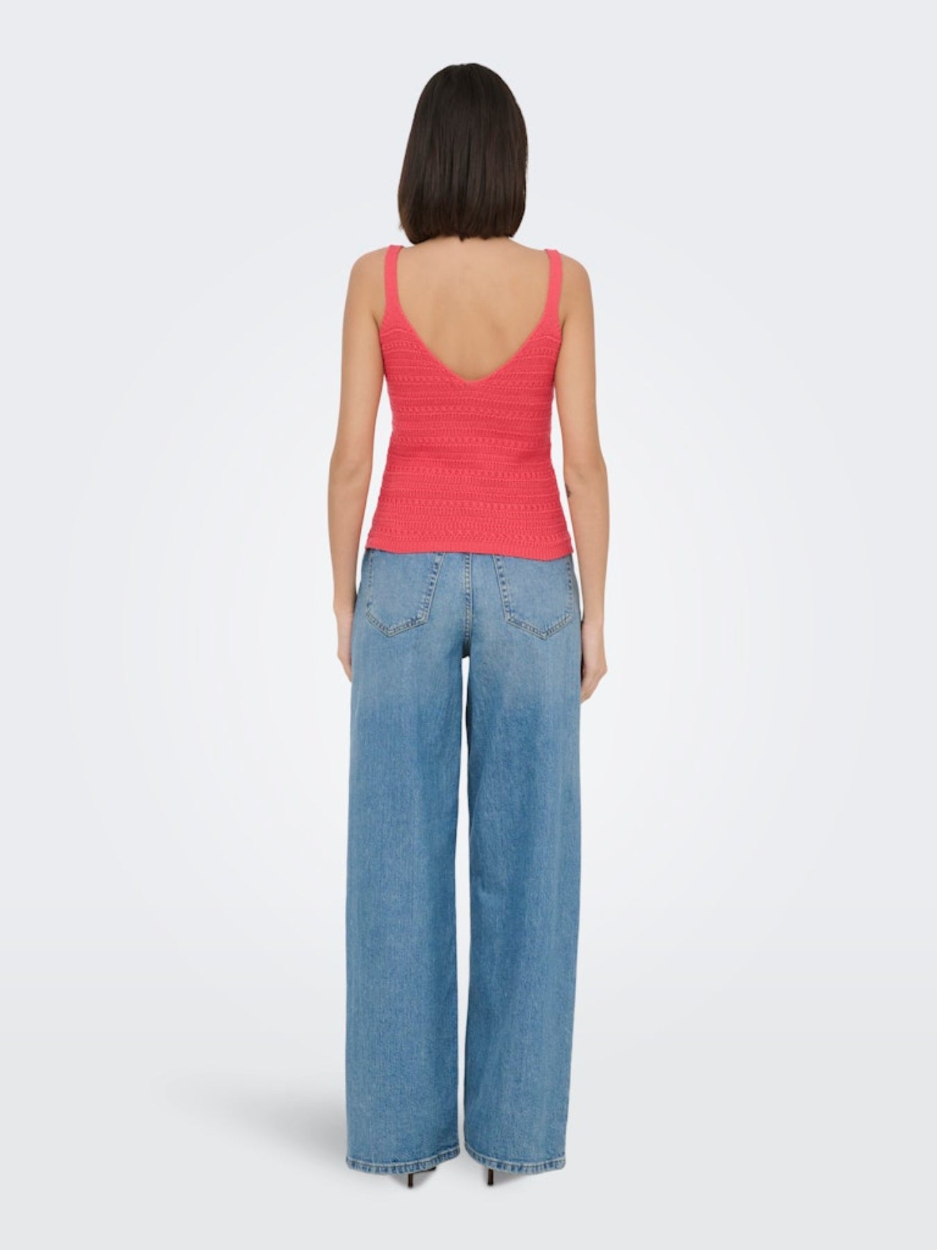 JDYTROPICA S/L V-NECK TOP