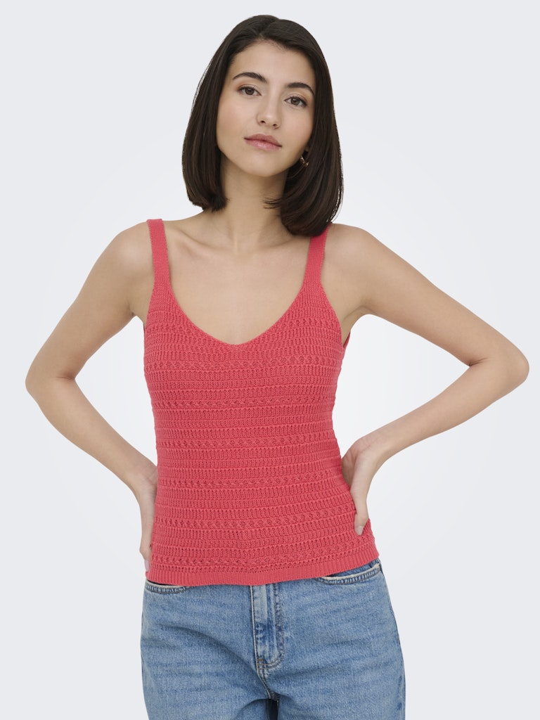 JDYTROPICA S/L V-NECK TOP