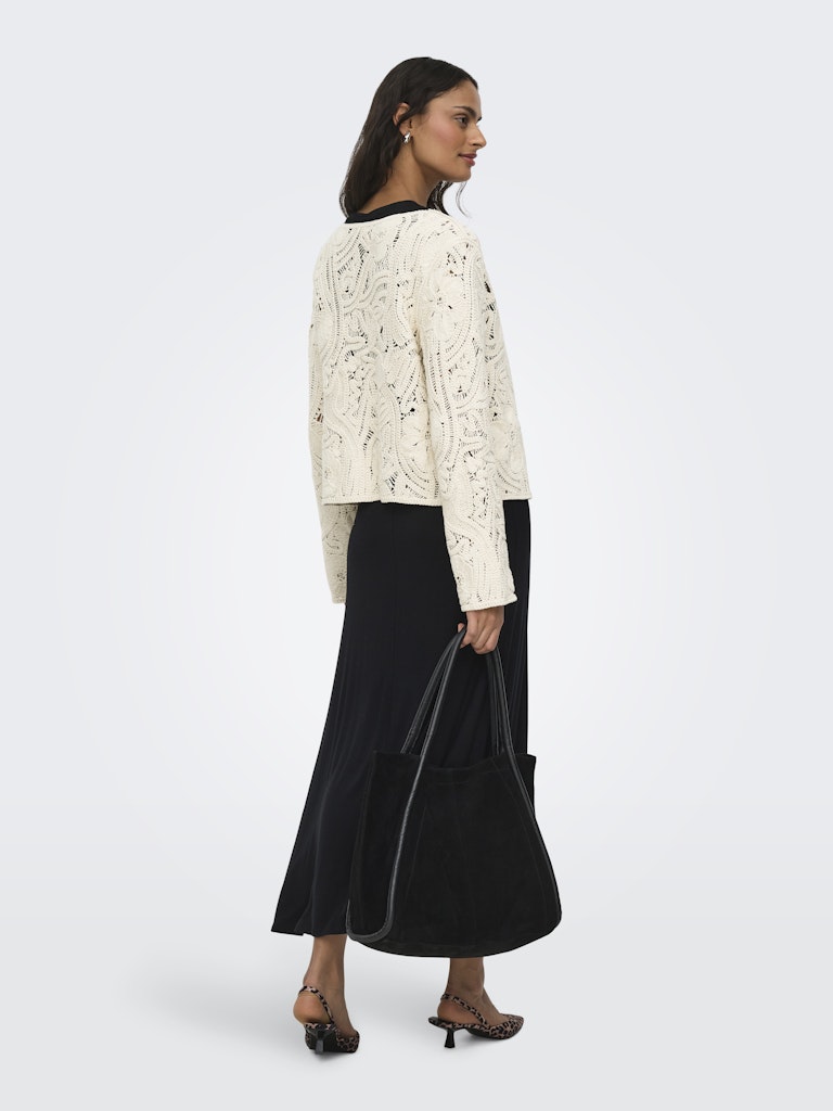 JDYZANKA L/S CROCHET CARDIGAN
