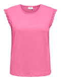 JDYSALVA LIFE S/L CROCHET TOP