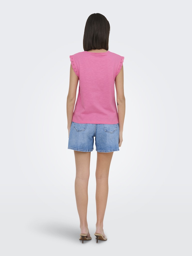 JDYSALVA LIFE S/L CROCHET TOP