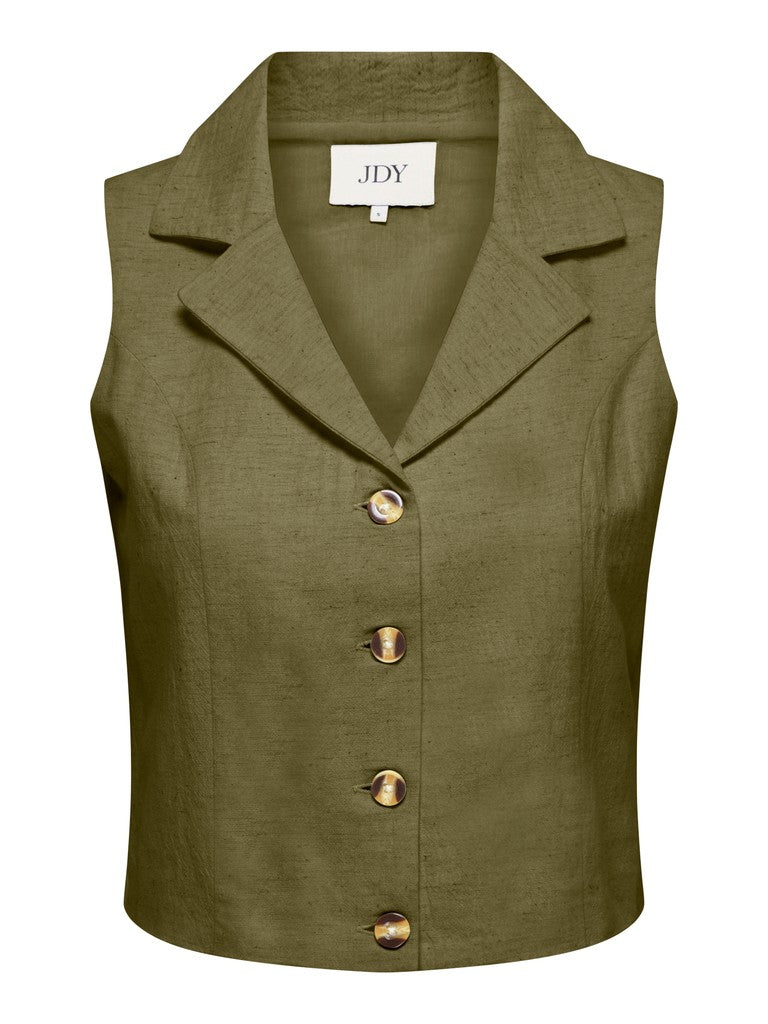 JDYMILAN LINEN WAISTCOAT