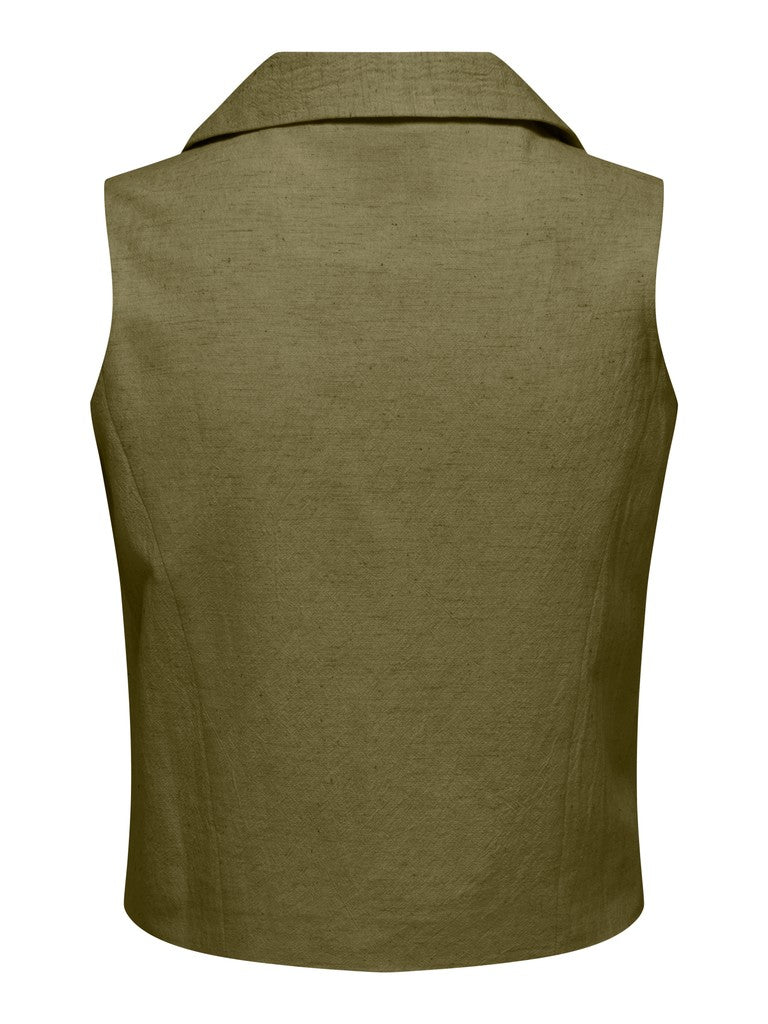JDYMILAN LINEN WAISTCOAT