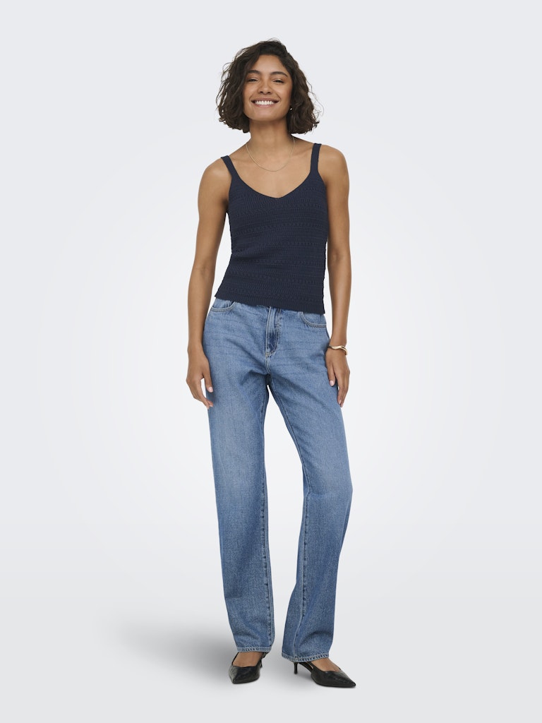 JDYTROPICA S/L V-NECK TOP