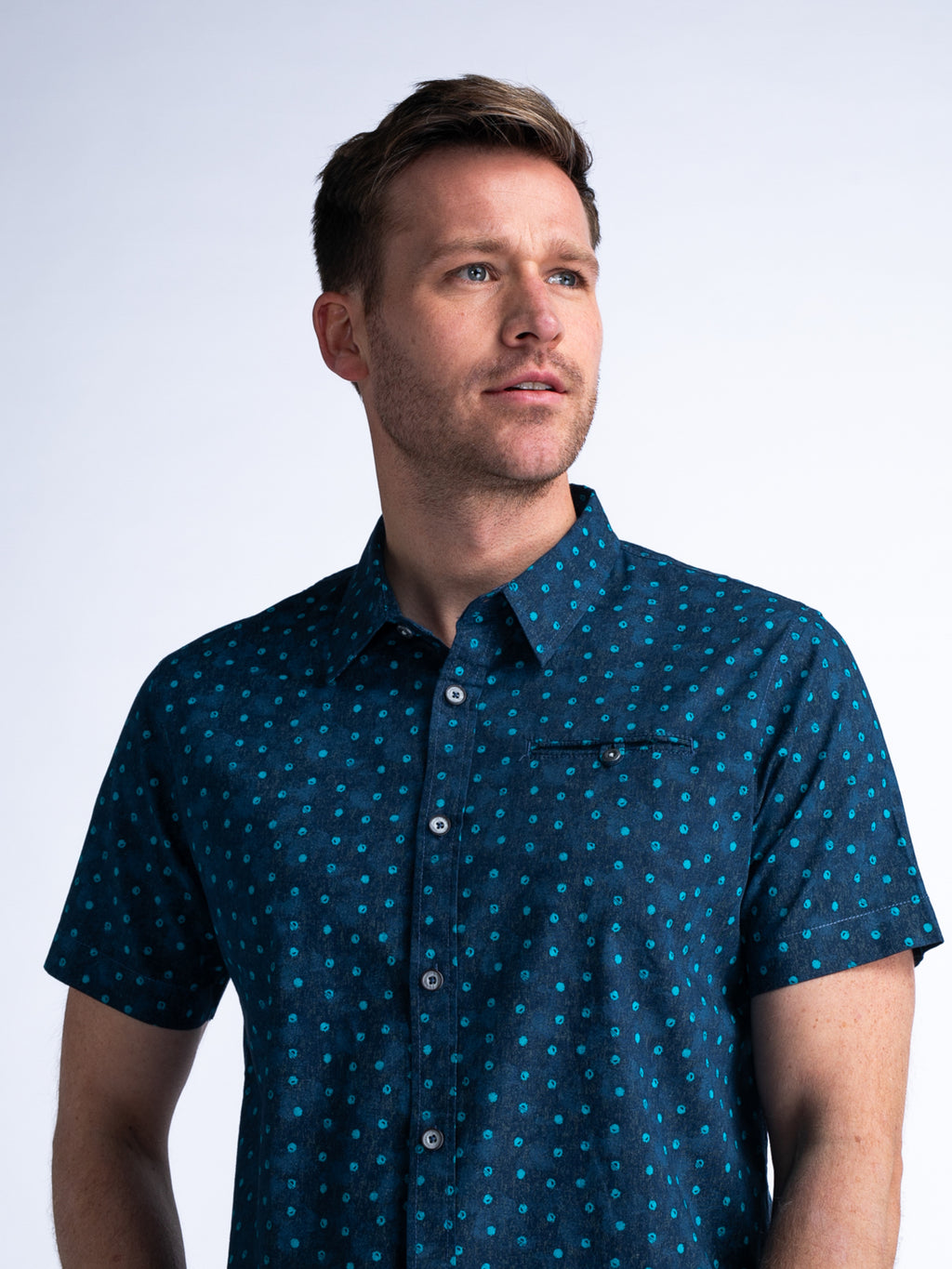 Men Shirt Short Sleeve