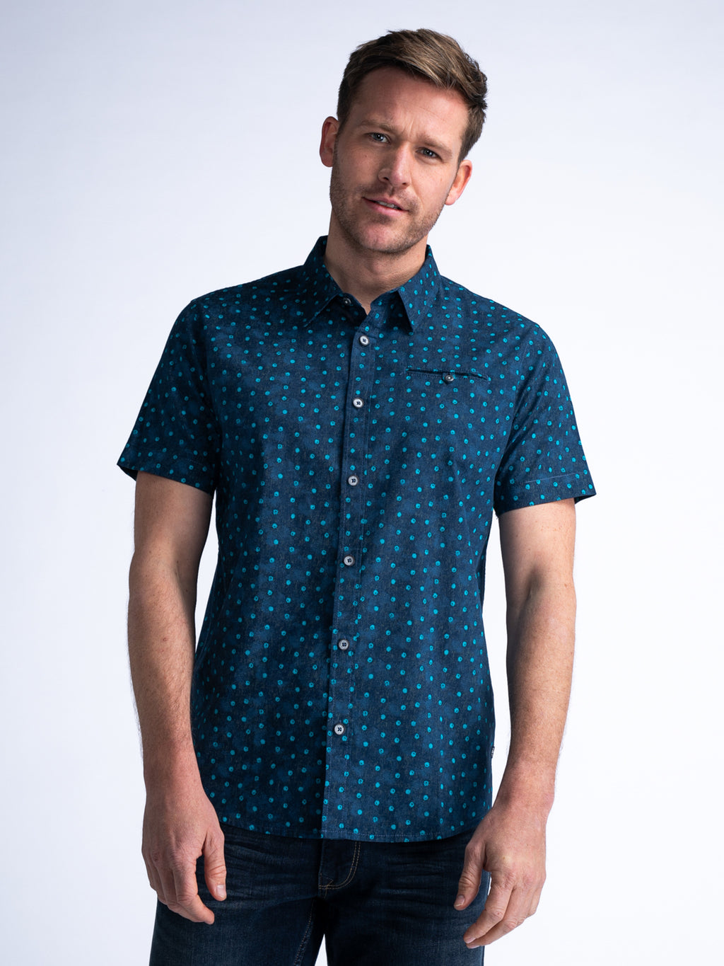 Men Shirt Short Sleeve