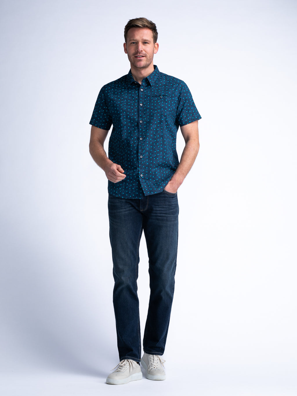 Men Shirt Short Sleeve