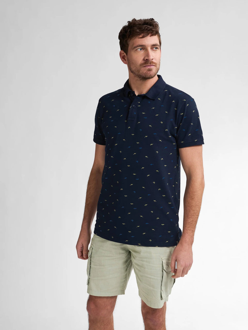 All-over Print Polo Palmview