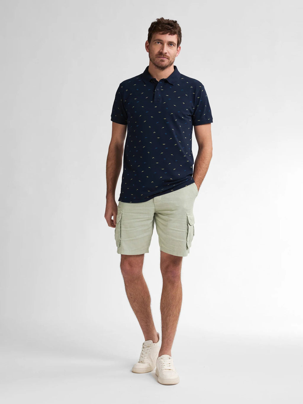 All-over Print Polo Palmview