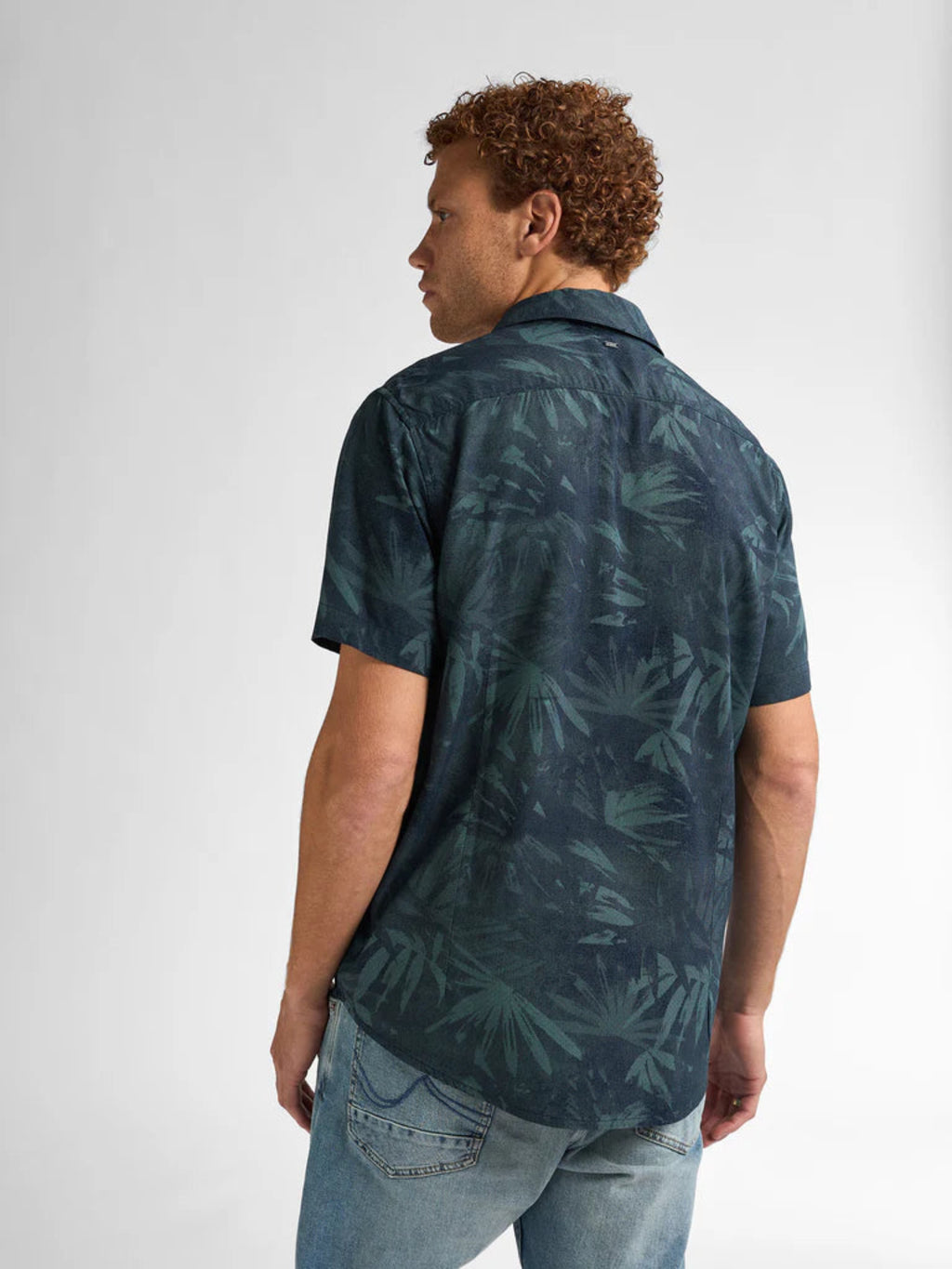 All-over print shirt Seafoamview