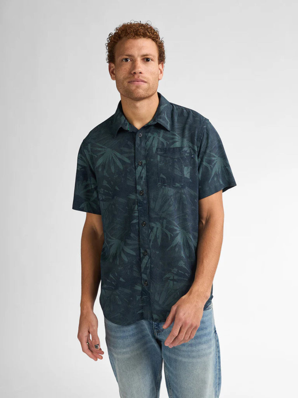 All-over print shirt Seafoamview