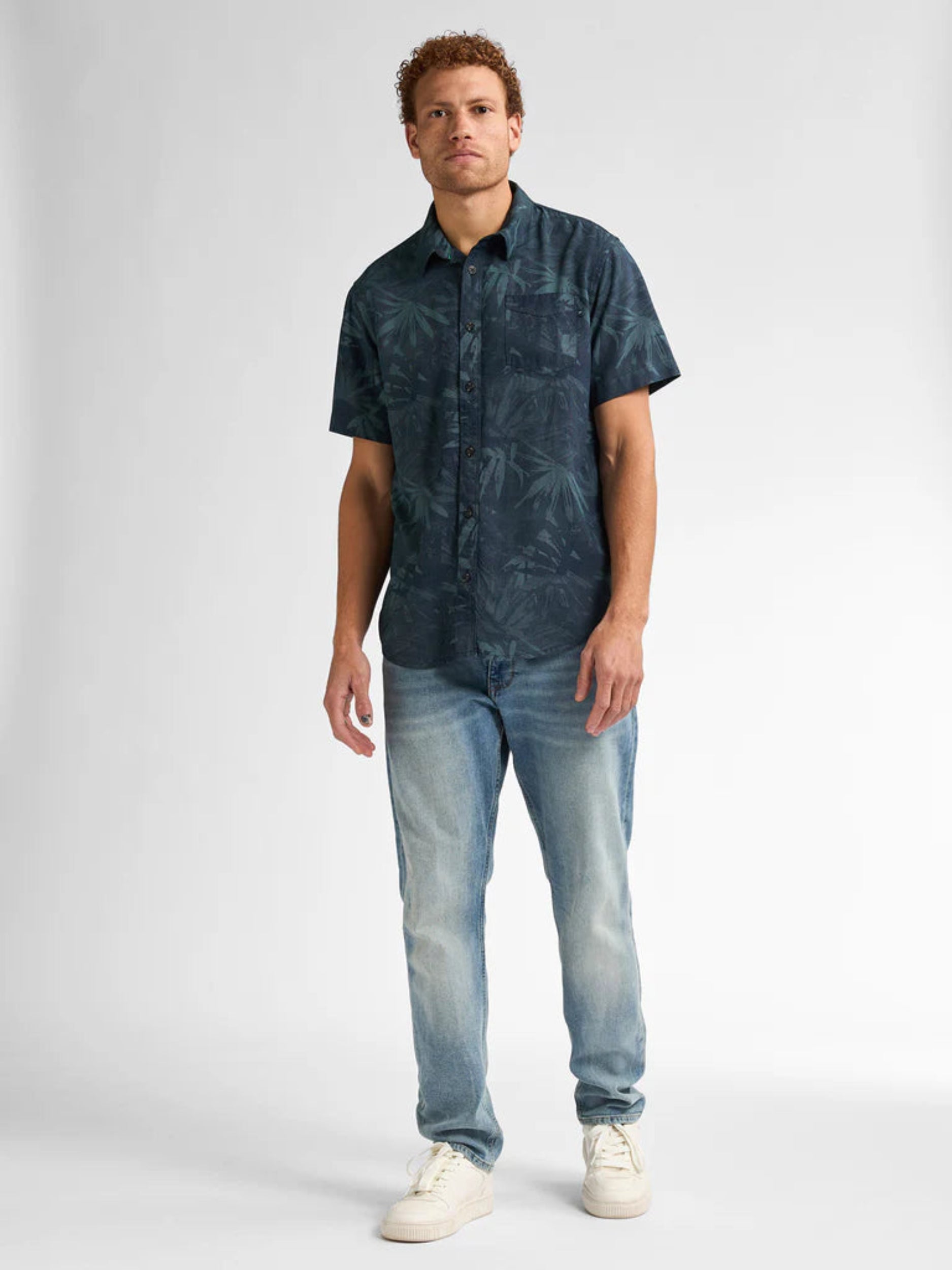 All-over print shirt Seafoamview